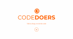 Desktop Screenshot of codedoers.com